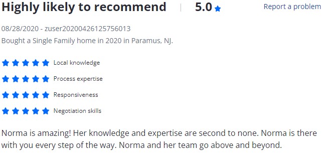 Norma Bonilla Reviews - Bergen County Sales 22