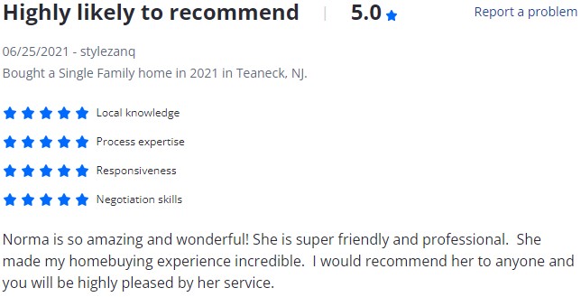 Norma Bonilla Reviews - Bergen County Sales 8