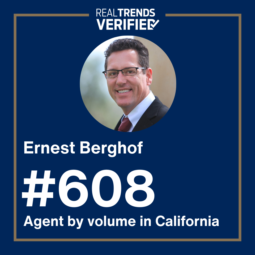 Ernest Berghof ranked number 608 in California