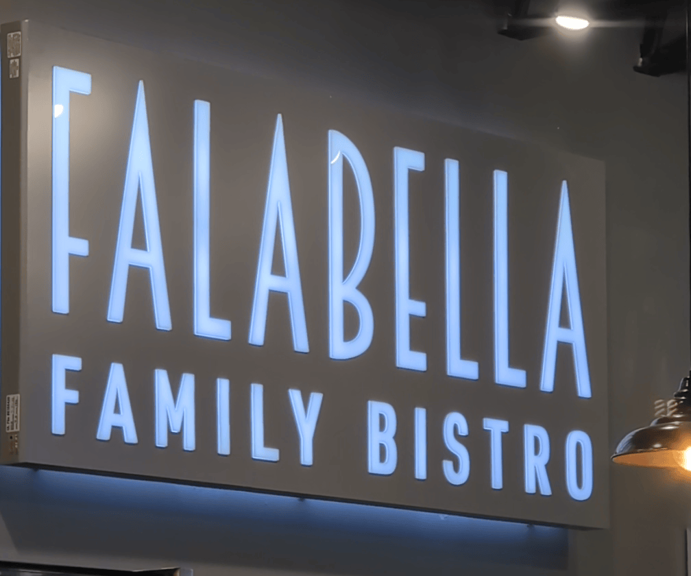 falabella family bistro in wesley chapel sign