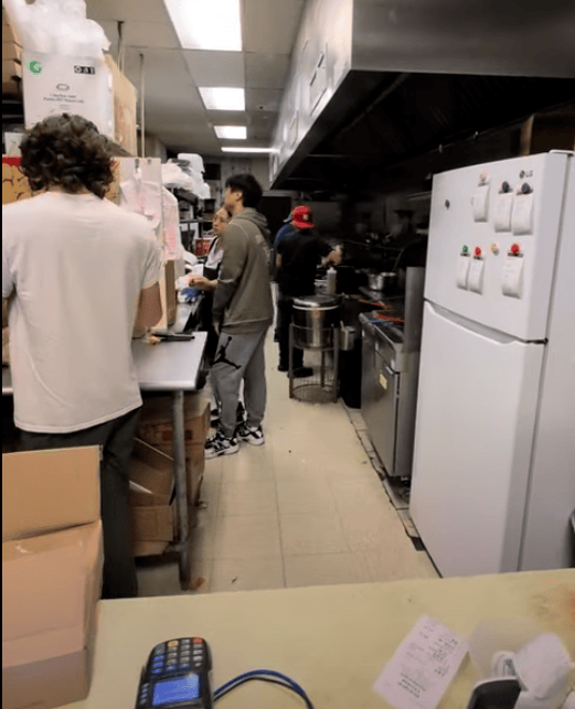kitchen at Shang Hai restaurant in Wesley Chapel, FL