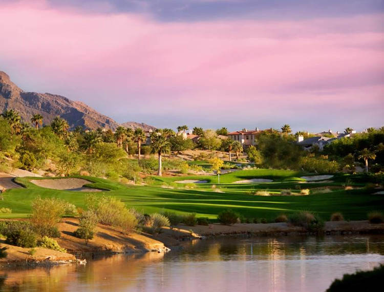 Beautiful golf course at Red Rock Country Club