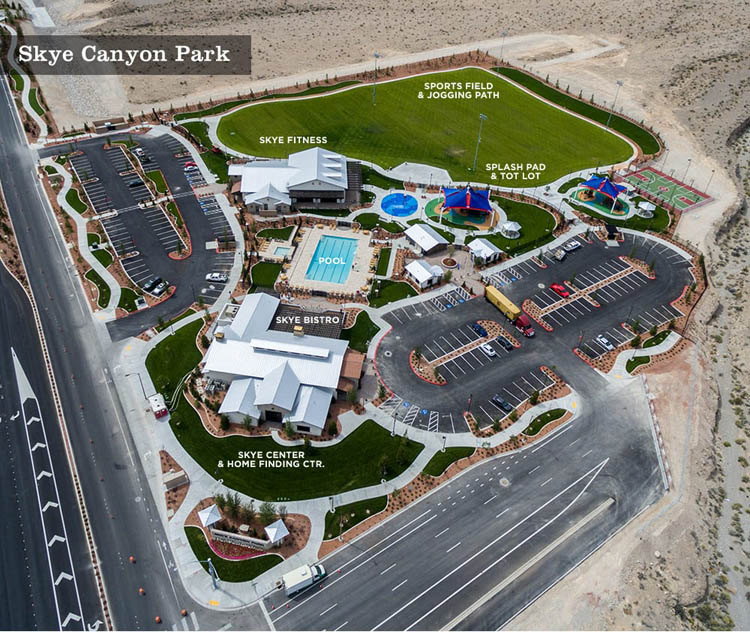 Skye Canyon, Las Vegas houses