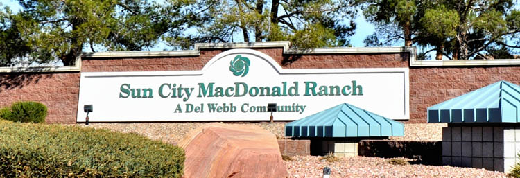 Sun City MacDonald Ranch Sign