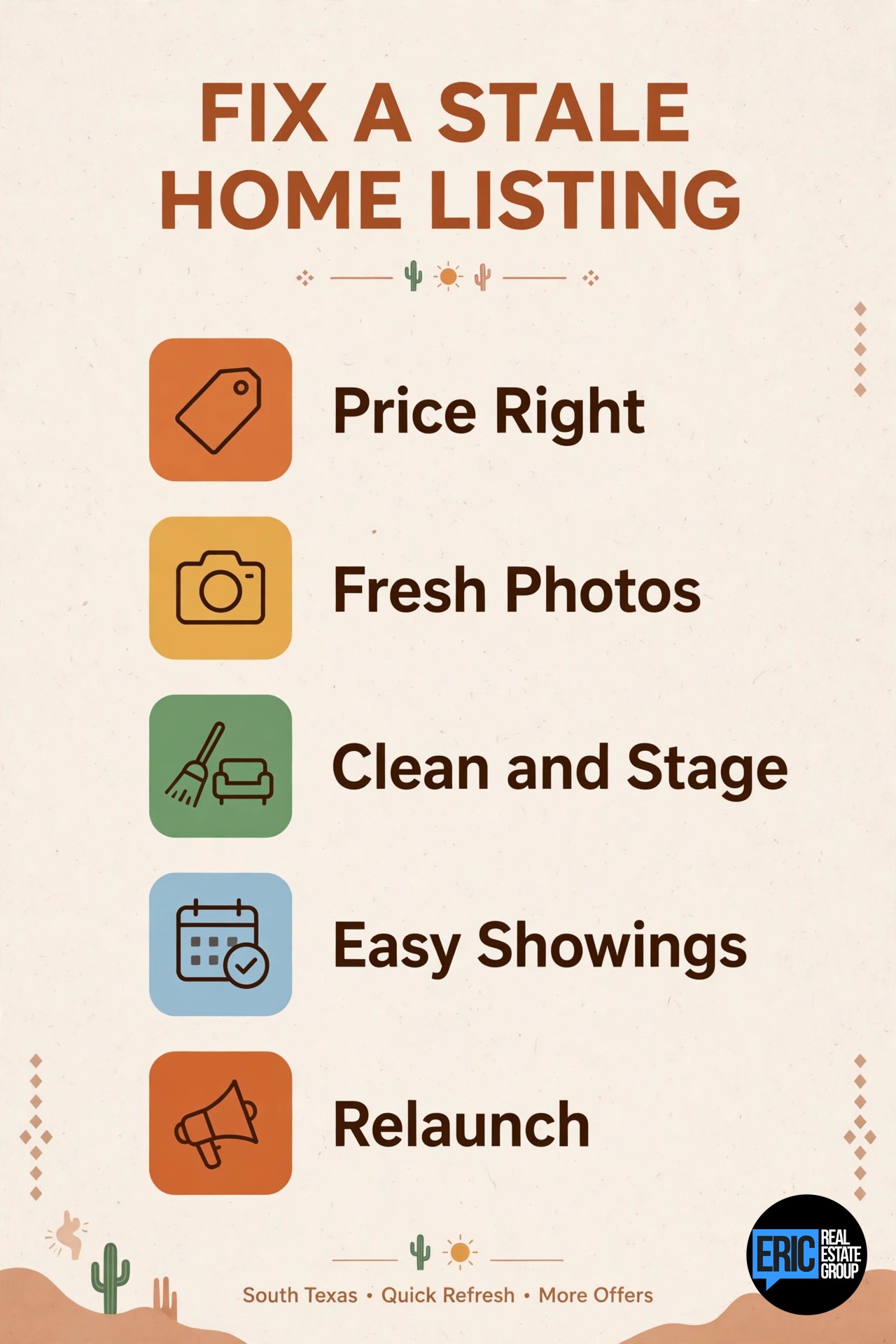 Why Some RGV Listings Go Stale (and How to Fix Yours) infographic