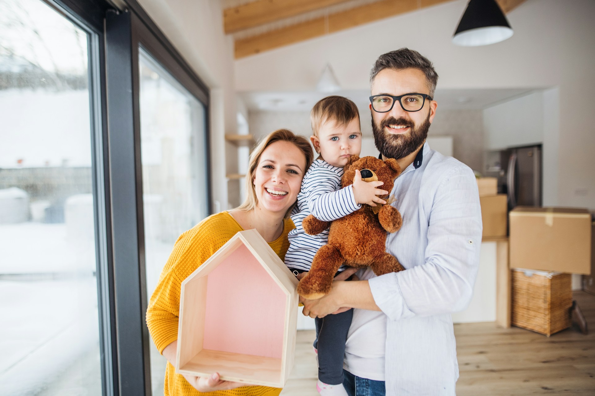 military family house moving