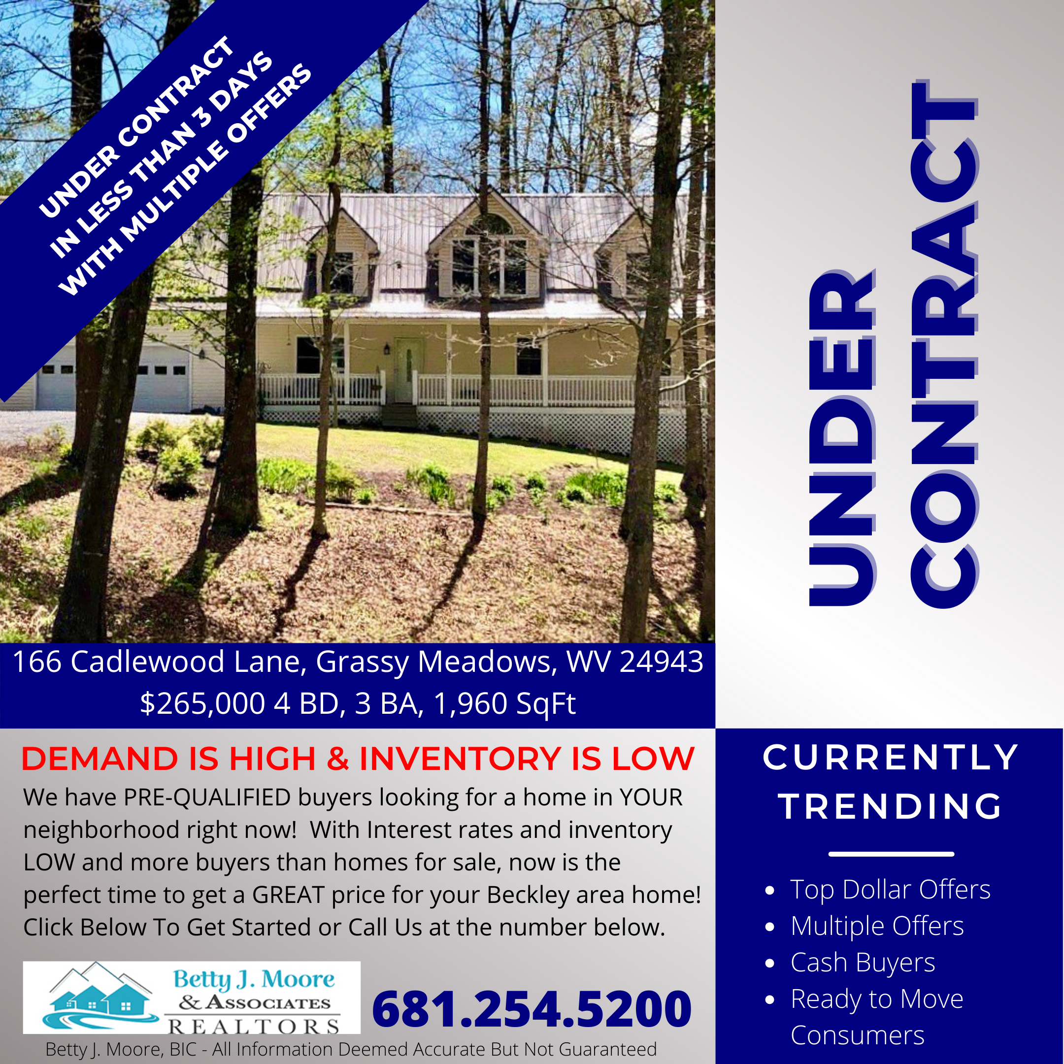 Get Your Beckley Real Estate Sold Fast