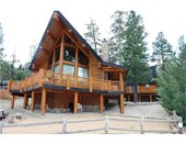 Log Home Lakefront on Big Bear Lake