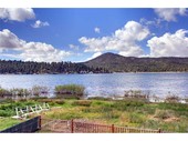 Big Bear lakefront home view