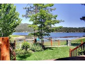 Big Bear lakefront home view