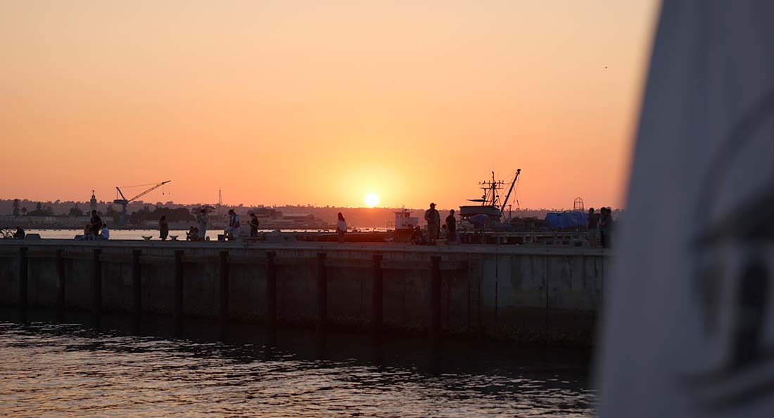 marina district pier in san diego