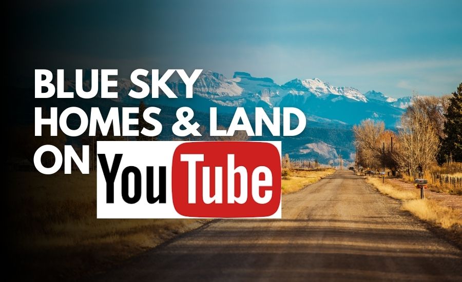 blue sky homes and land on youtube