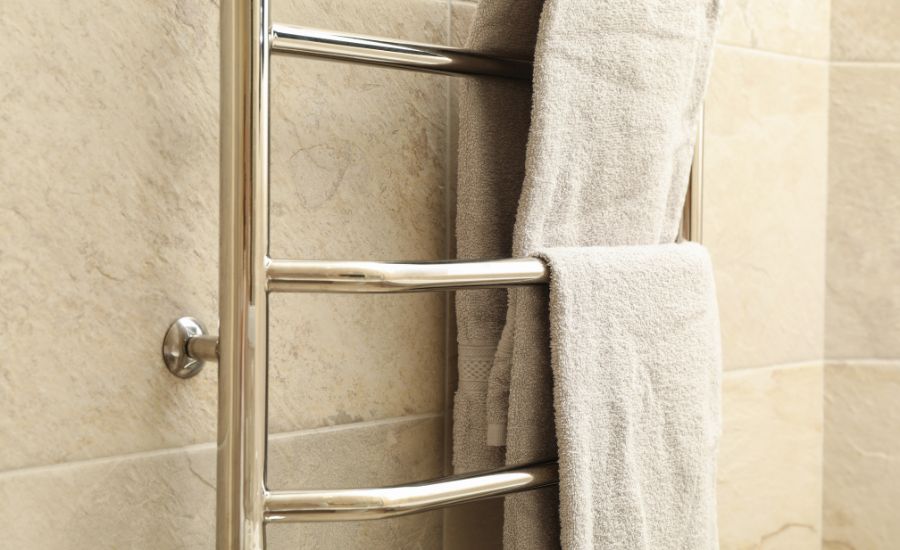 Heated Towel Storage and Practical Cabinetary