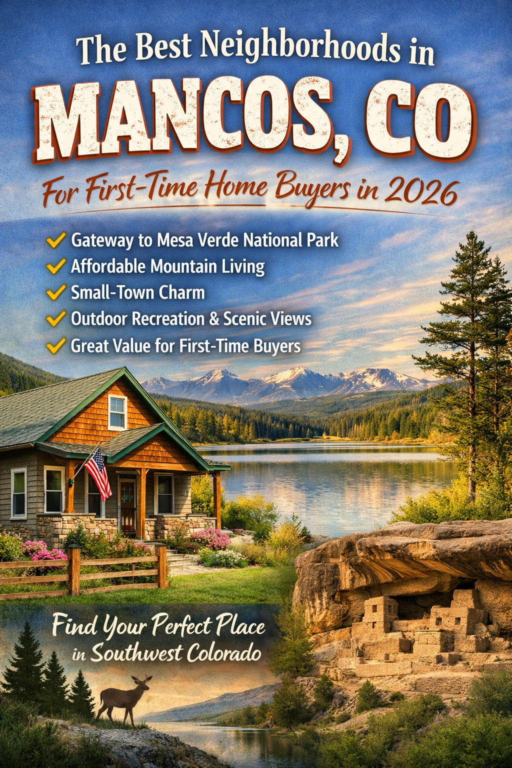 The Best Neighborhoods in Mancos, CO for First-Time Home Buyers in 2026