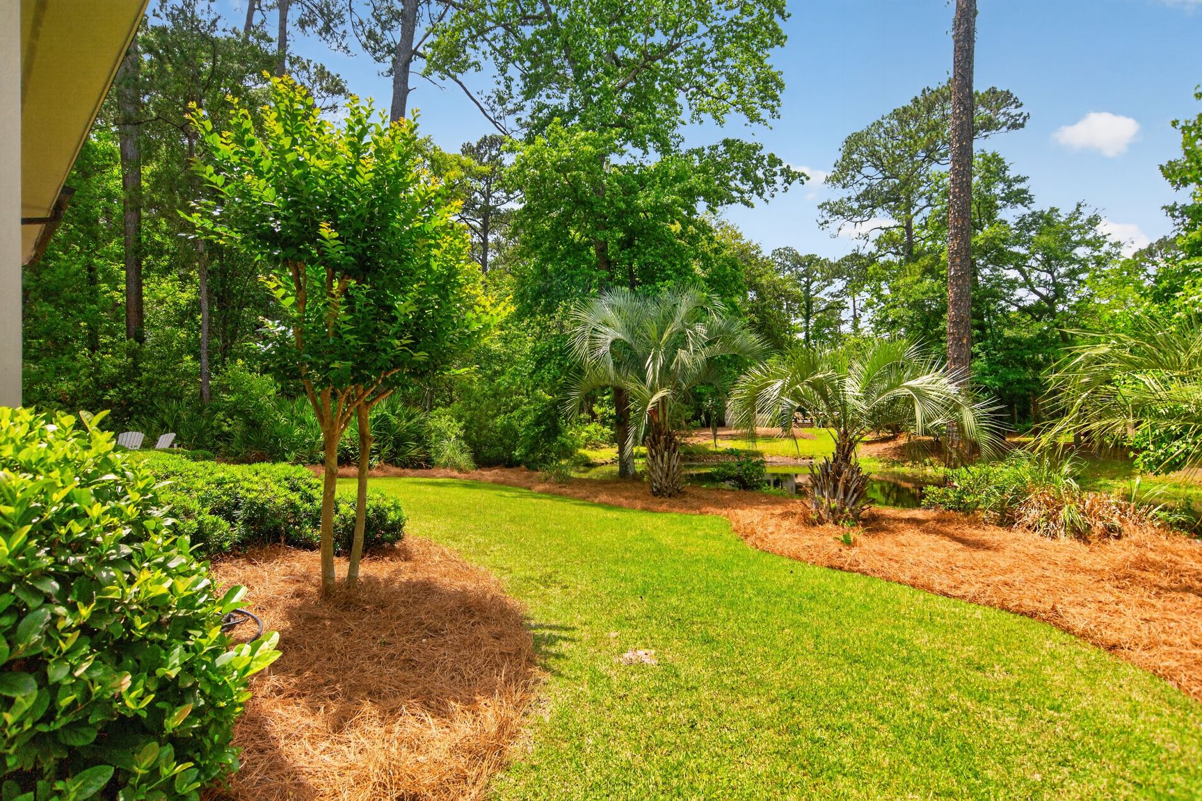 Backyard with room for pool in Long Cove