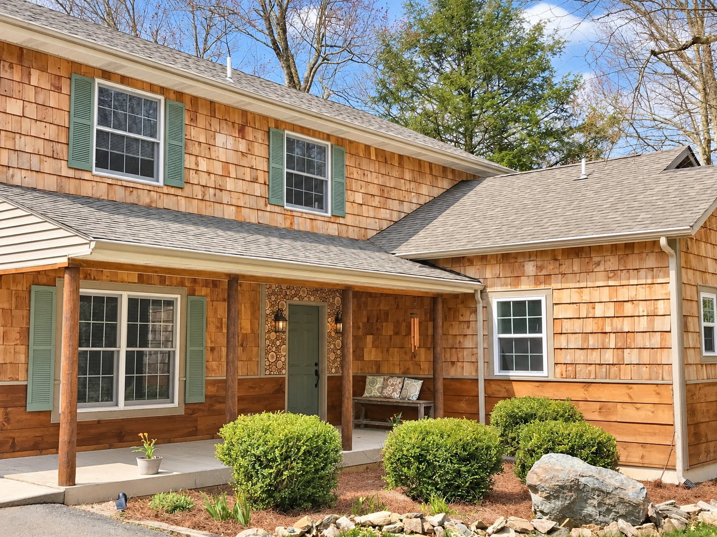 The cedar-shingle Russ Cornett Road house that began a longstanding builder relationship
