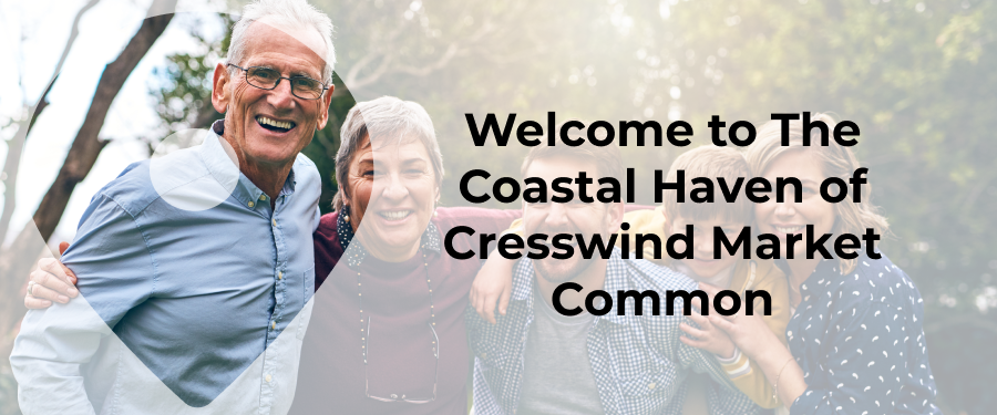 living in cresswind market common, myrtle beach, sc