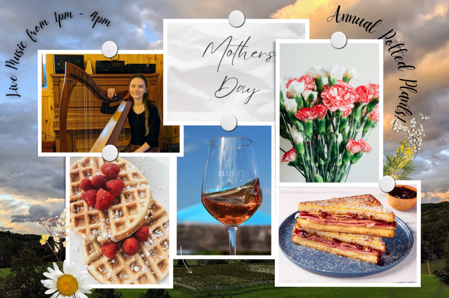 Mother's Day Celebration Blue Quartz Winery