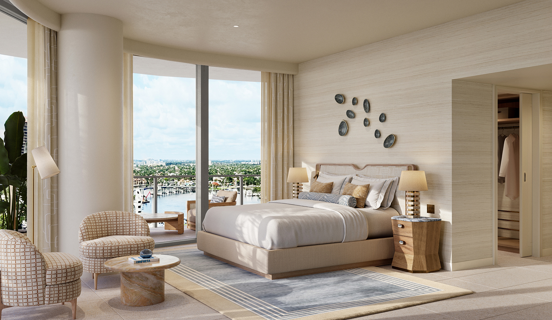 St. Regis Residences Bahia Mar - hotel residence primary bedroom