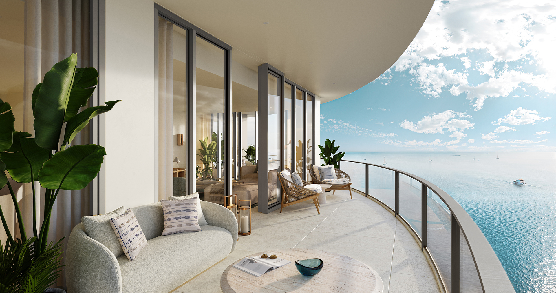 St. Regis Residences Bahia Mar - Unit C terrace