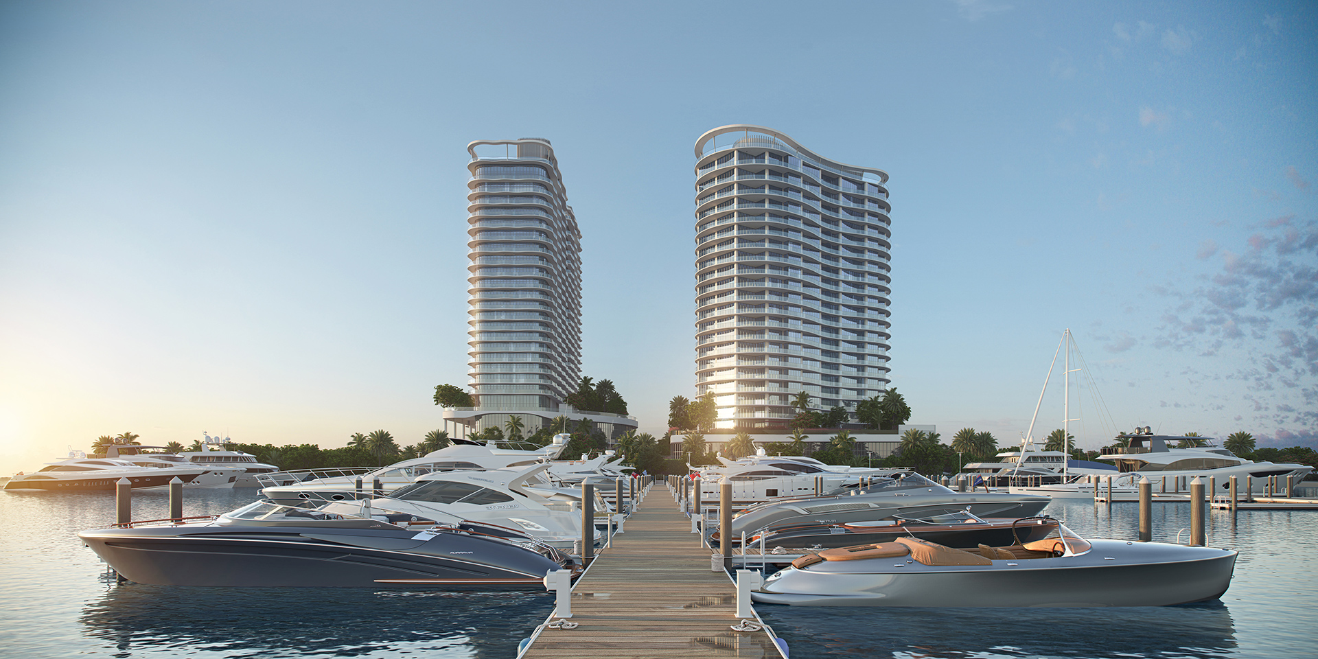 St. Regis Residences Bahia Mar - marina and yacht basin view