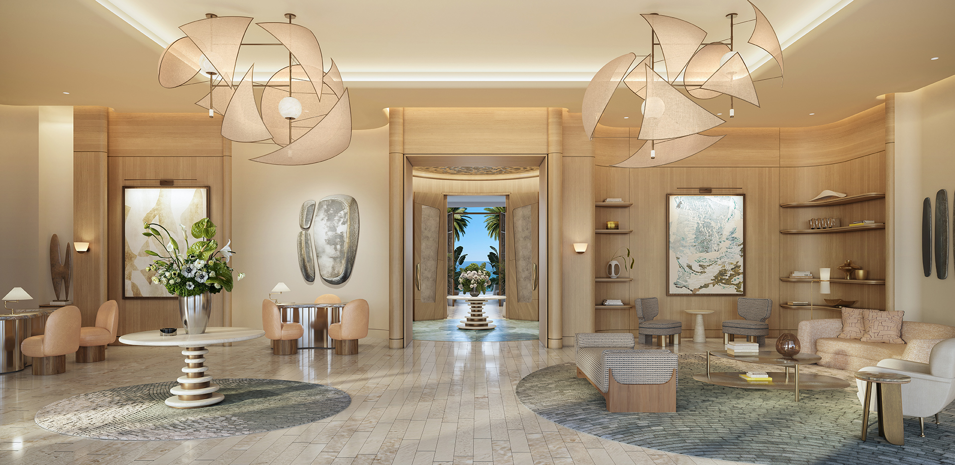 St. Regis Residences Bahia Mar - hotel lobby
