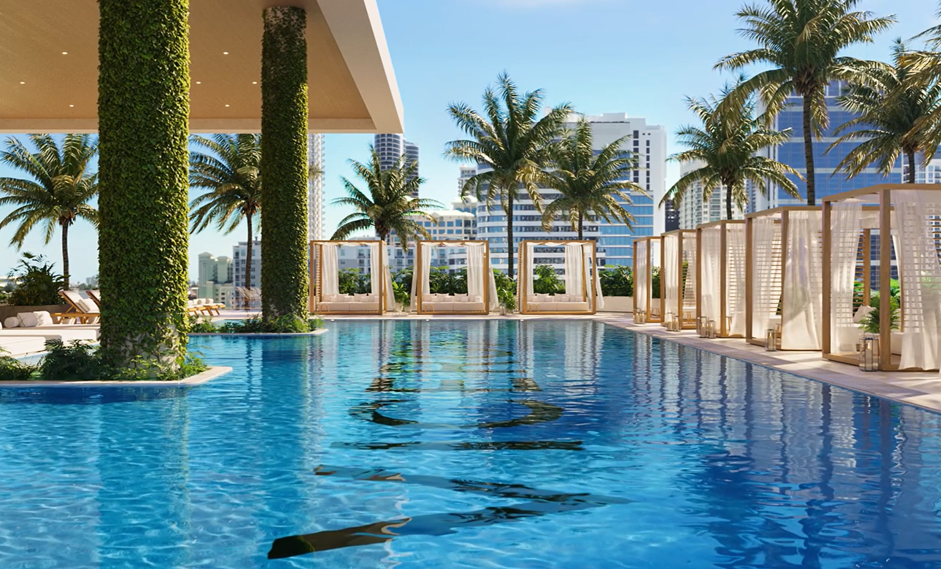 Viceroy Residences pool rendering
