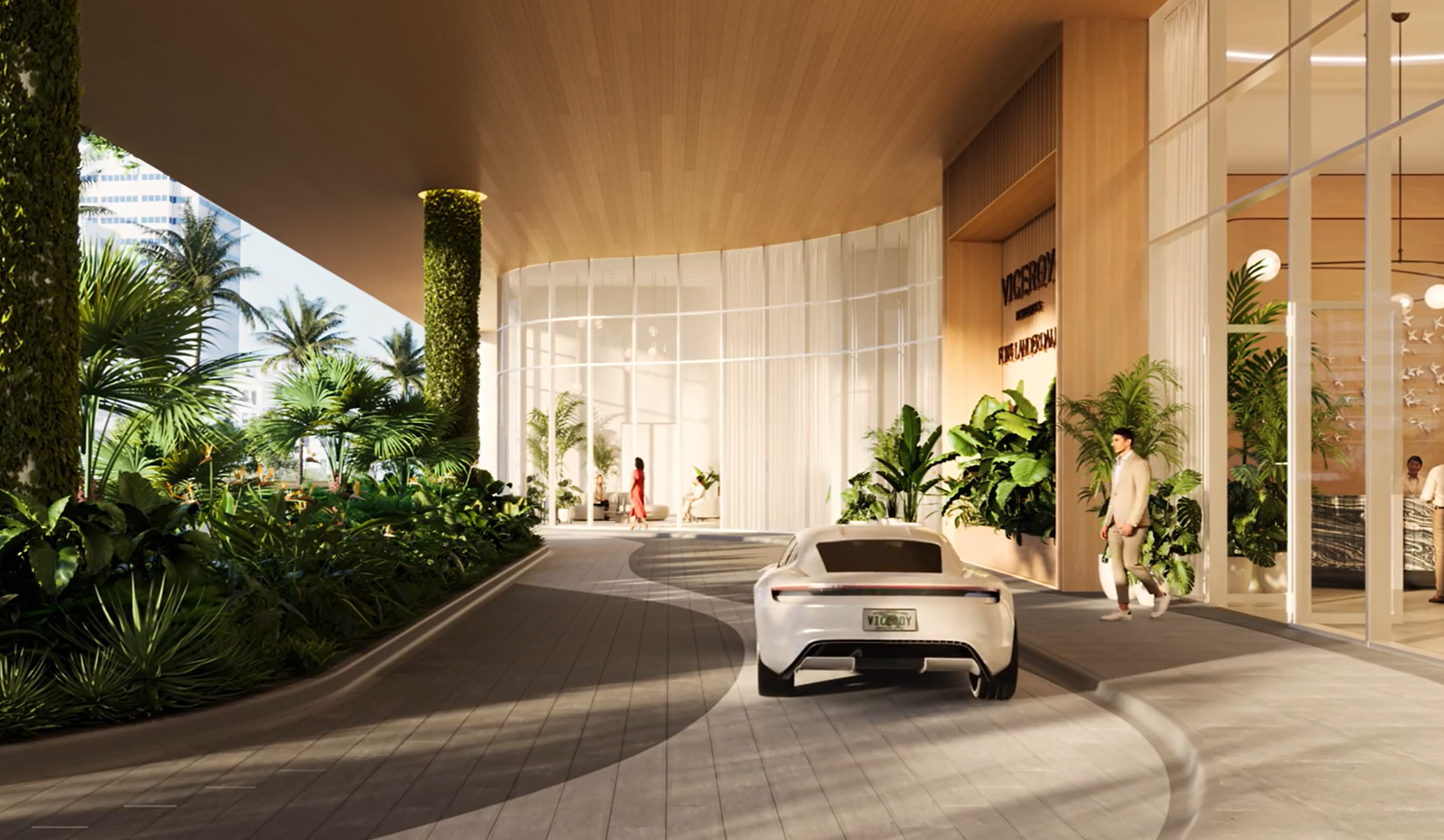 Viceroy Residences lounge rendering
