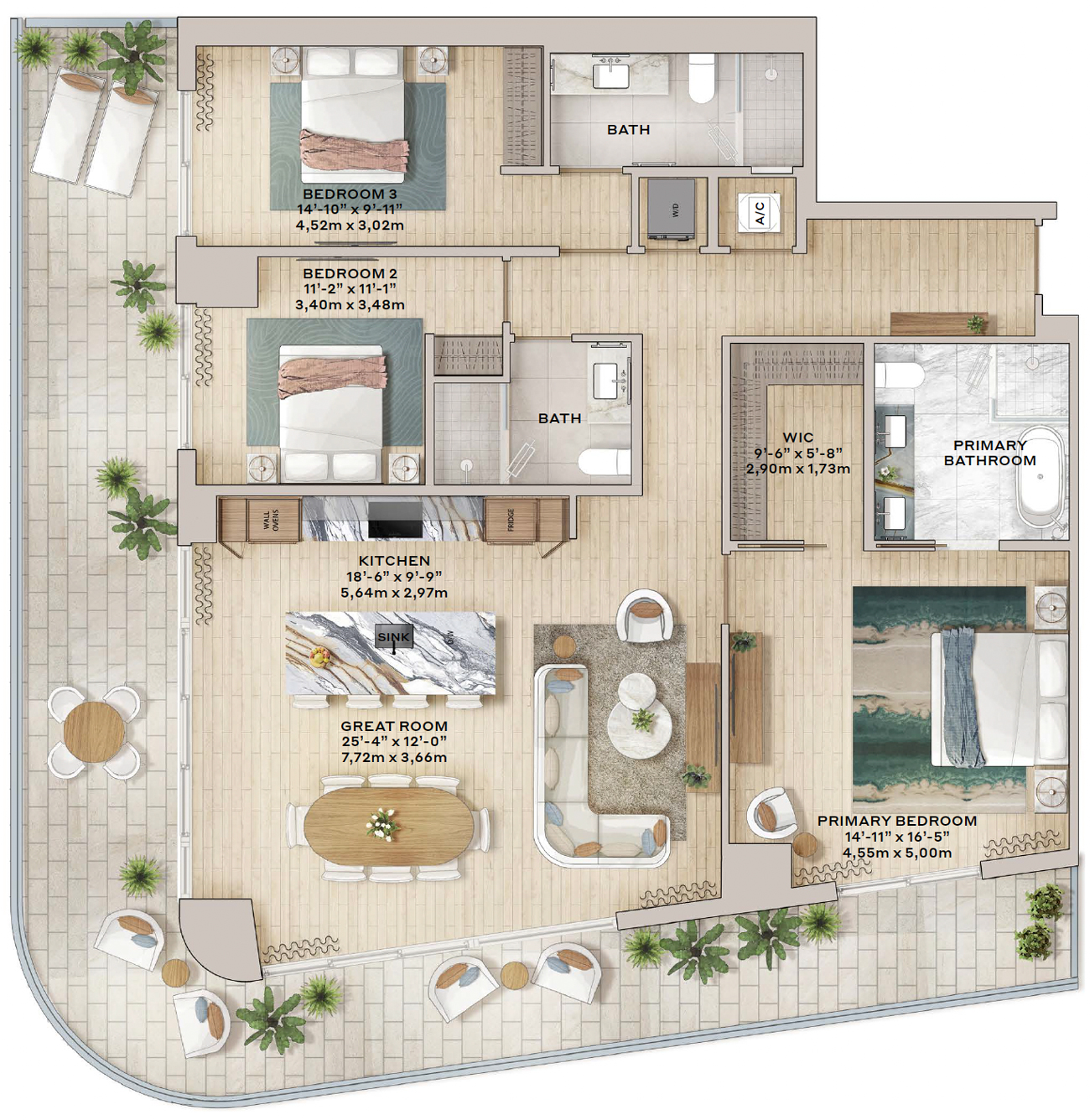 Icon Beach Waterfront Residences floor plan 09
