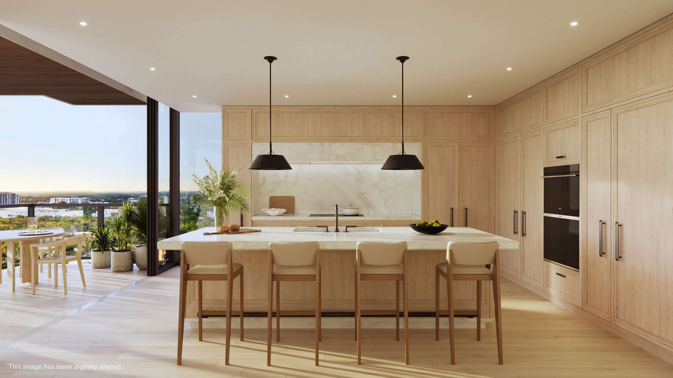 Kitchen at The Ritz-Carlton Residences, Fort Lauderdale Beach