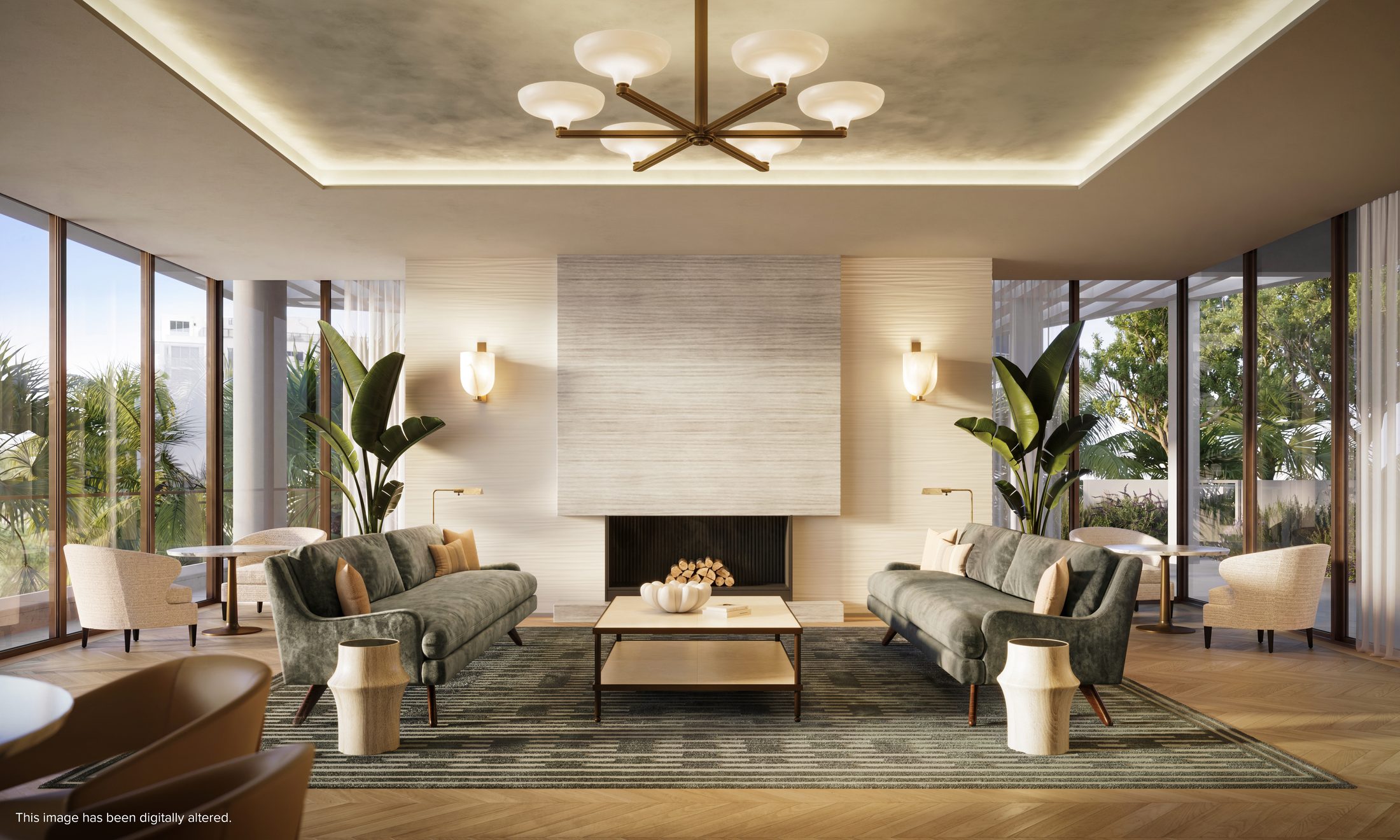 Owner's lounge at The Ritz-Carlton Residences, Fort Lauderdale Beach
