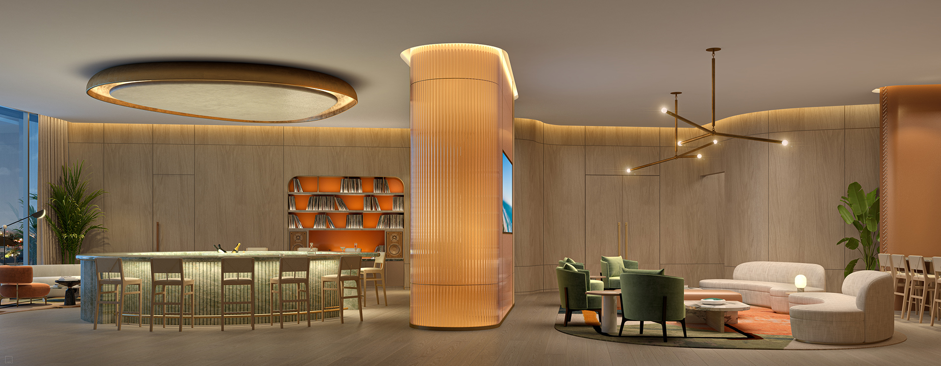 W Pompano Beach - grand room, alternate view