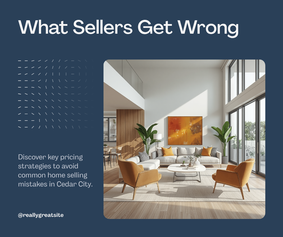 What Sellers Get Wrong About Pricing in Cedar City