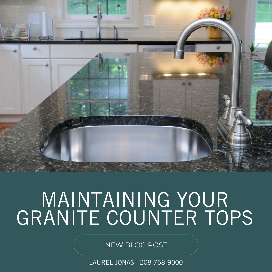Maintaining your granite counter tops_Laurel Jonas Blog