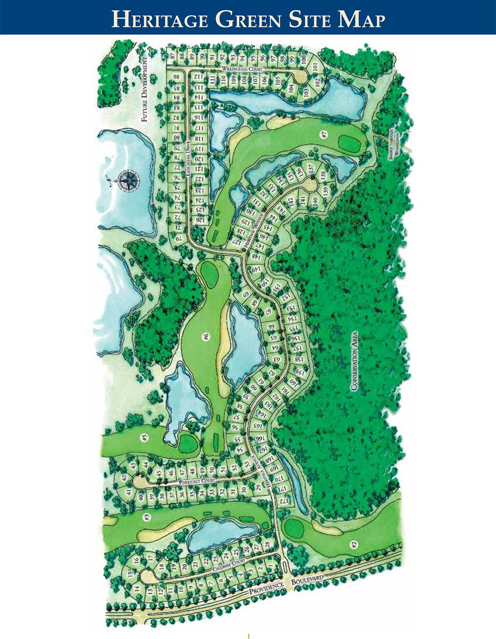 heritage green sitemap