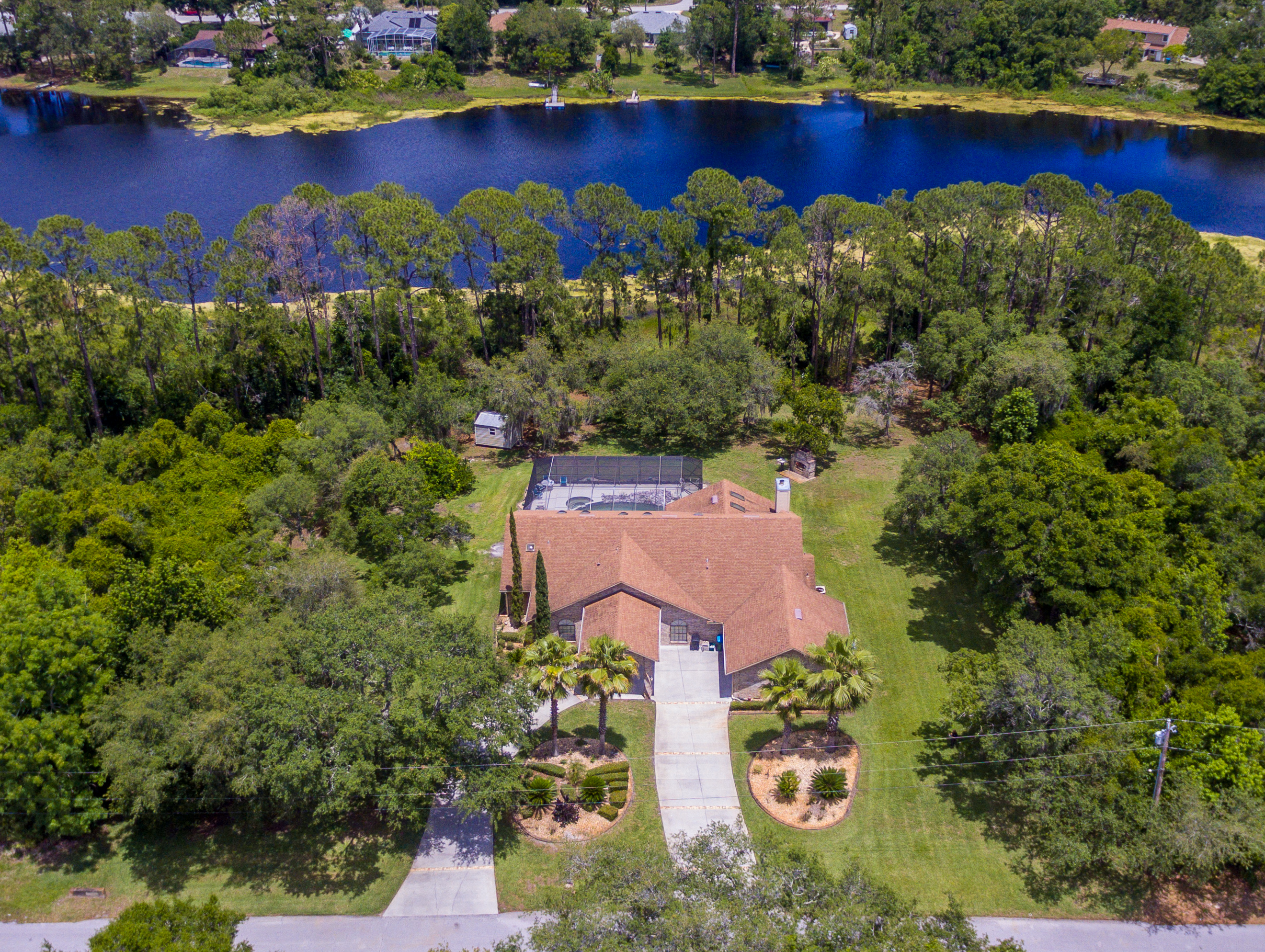 Deltona Pool Home on Lake Lehigh