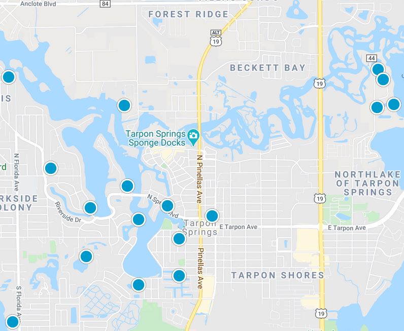 Tarpon Springs Florida Home Search