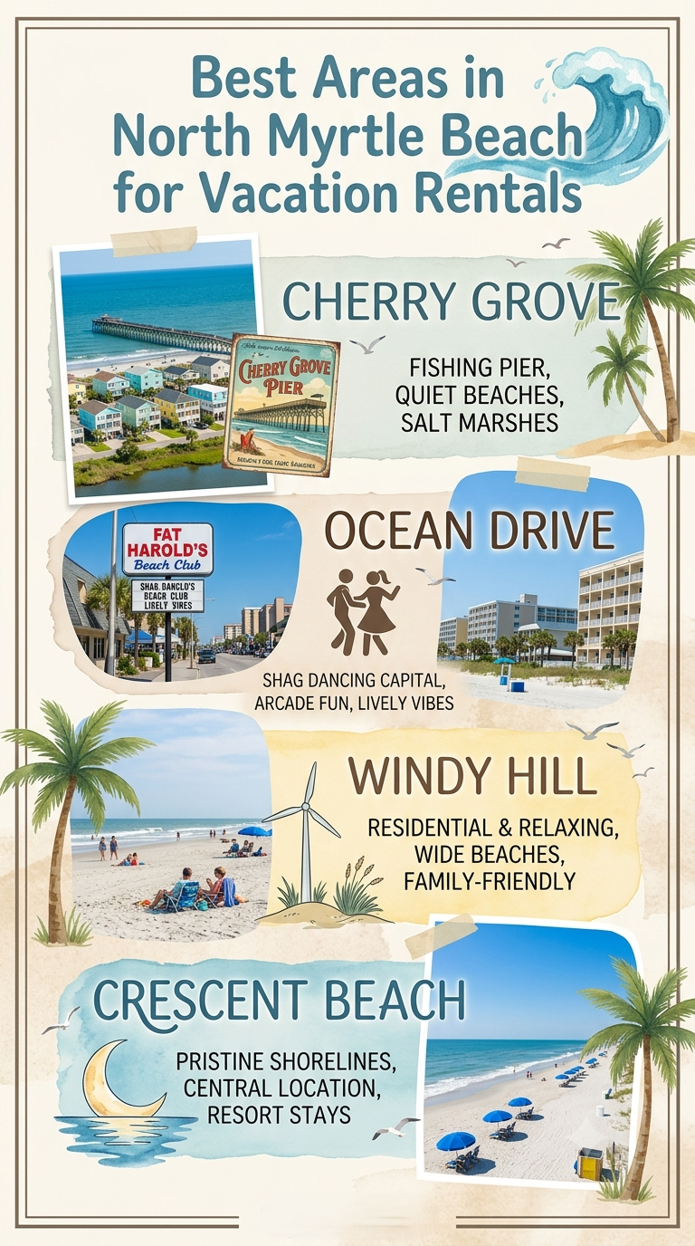 Best Areas in North Myrtle Beach for Vacation Rentals