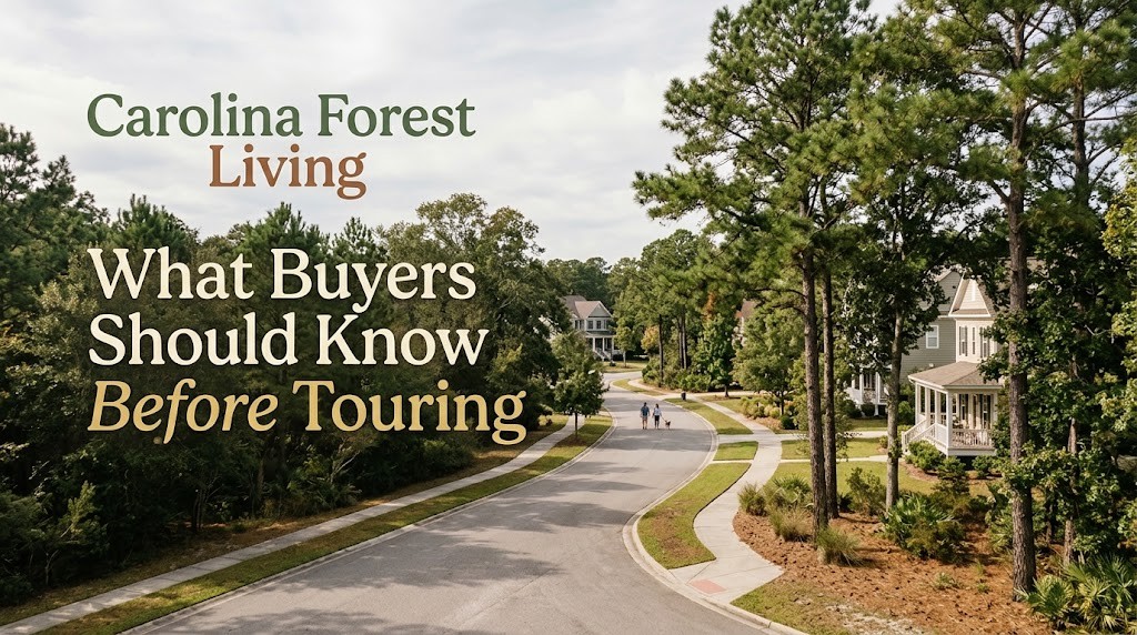 Carolina Forest Living: What Buyers Should Know Before Touring