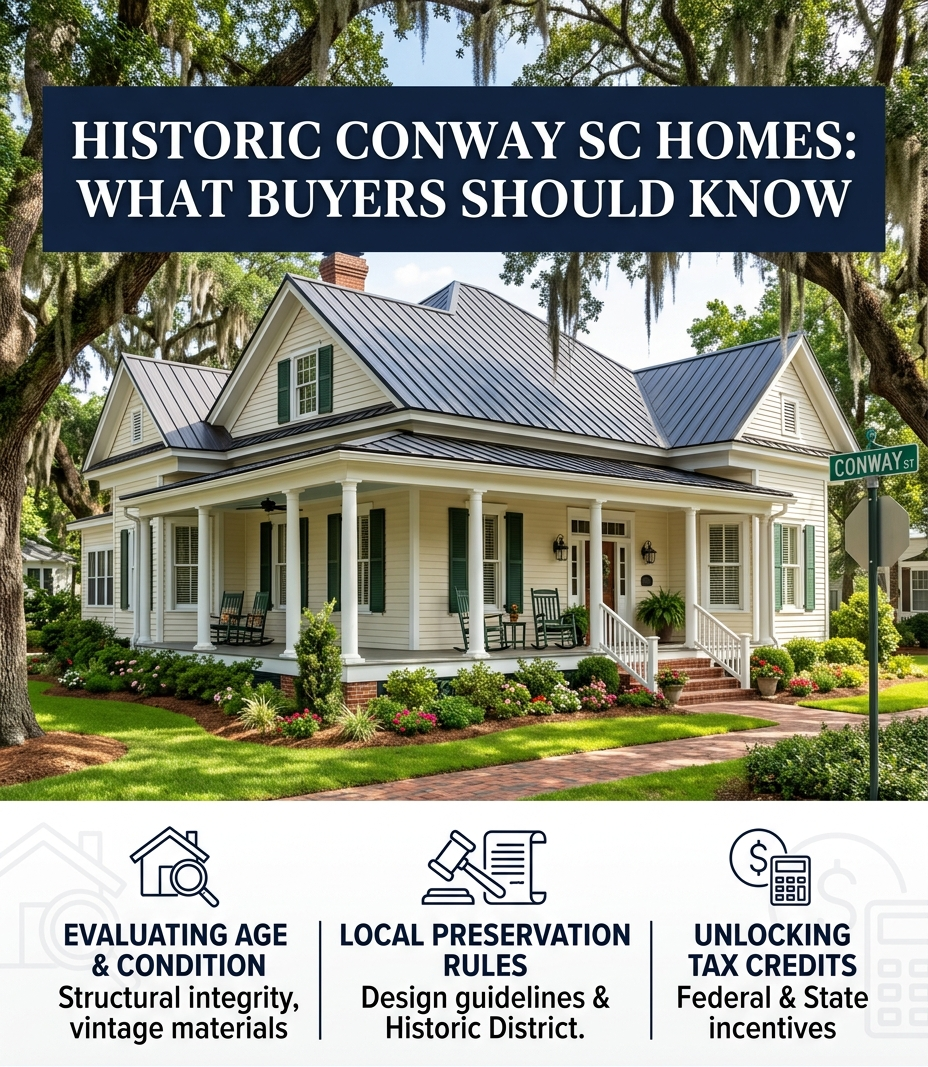 Historic Homes in Conway SC What buyers need to know