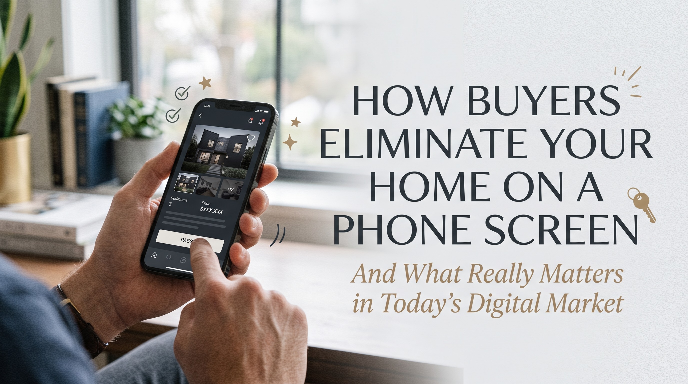How Buyers Eliminate Your Home on a Phone Screen