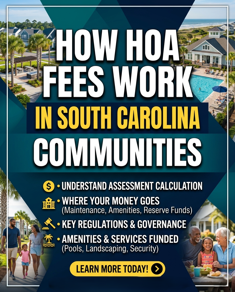 How HOA Fees Work in South Carolina Communities