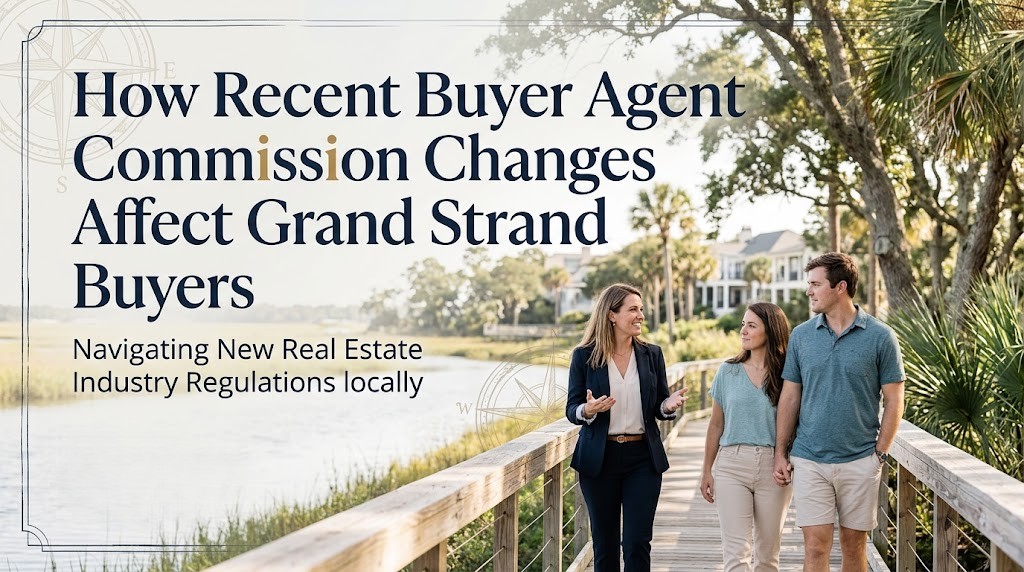 How Recent Buyer Agent Commission Changes Affect Grand Strand Buyers