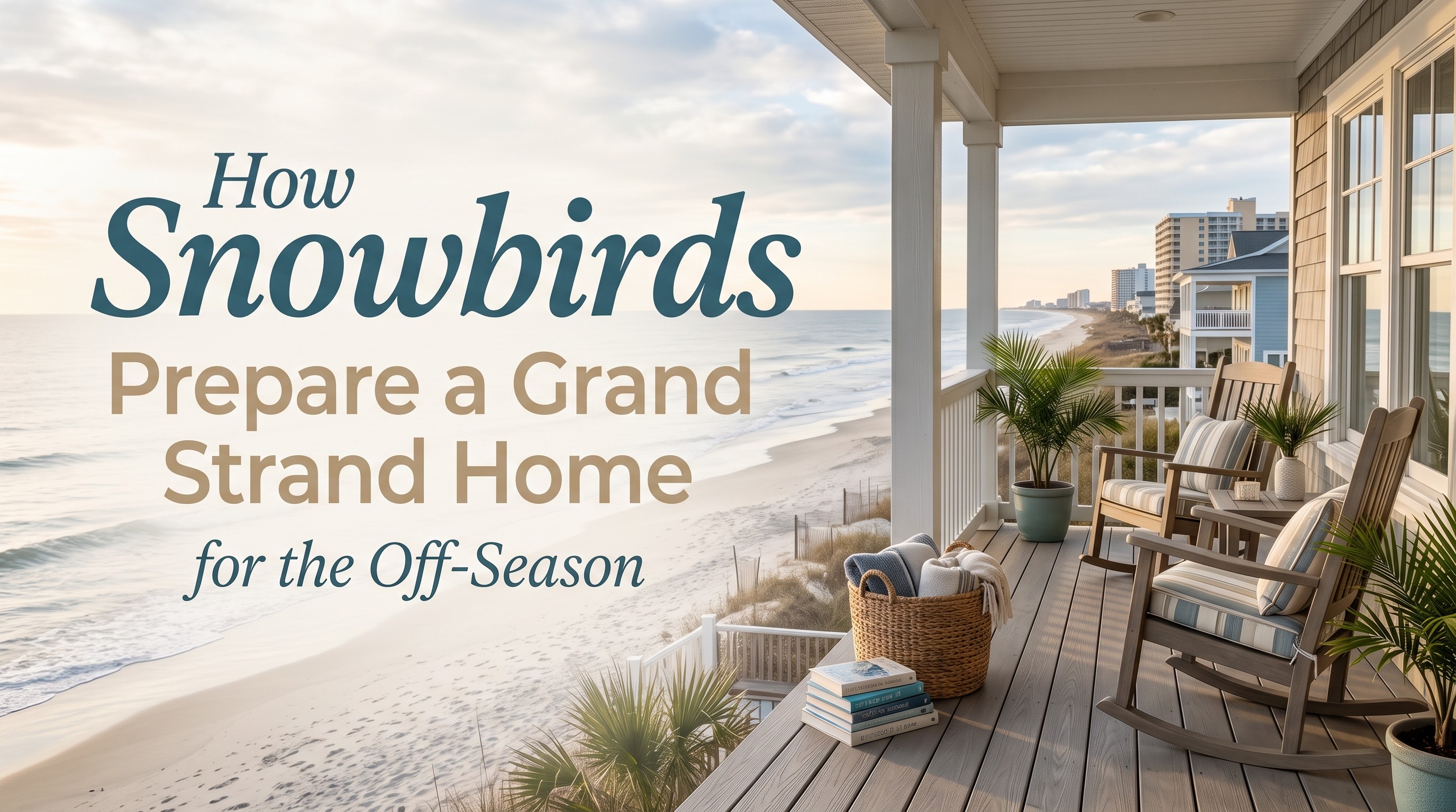 How Snowbirds Should Prepare a Grand Strand Home for the Off-Season