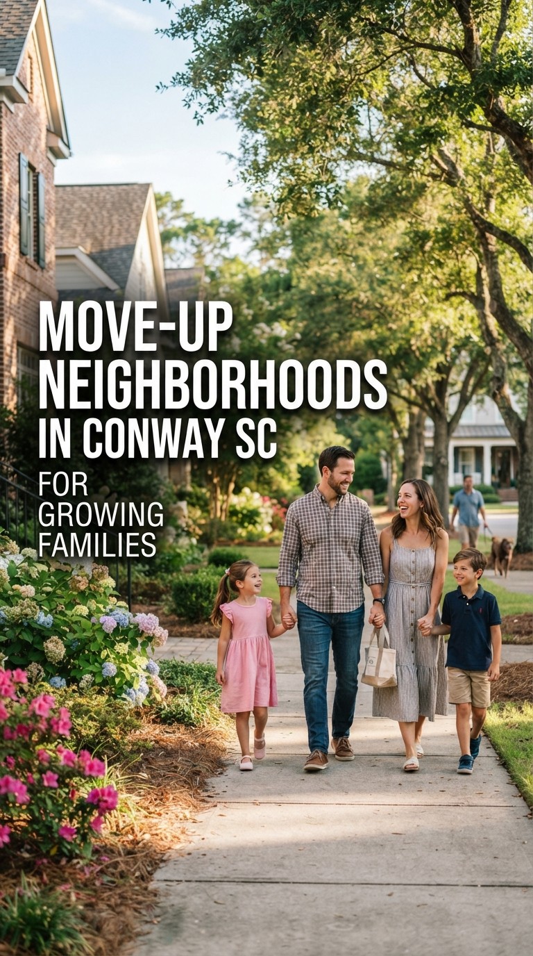  Move-Up Neighborhoods in Conway SC for Growing Families    