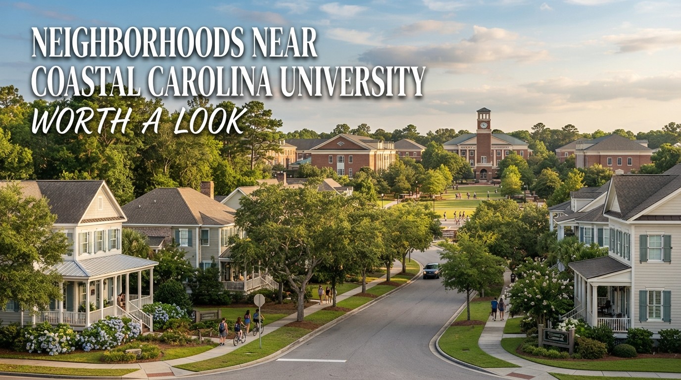  Neighborhoods Near Coastal Carolina University Worth a Look    