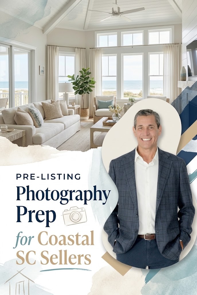 Pre-Listing Photography Prep for Coastal SC Sellers