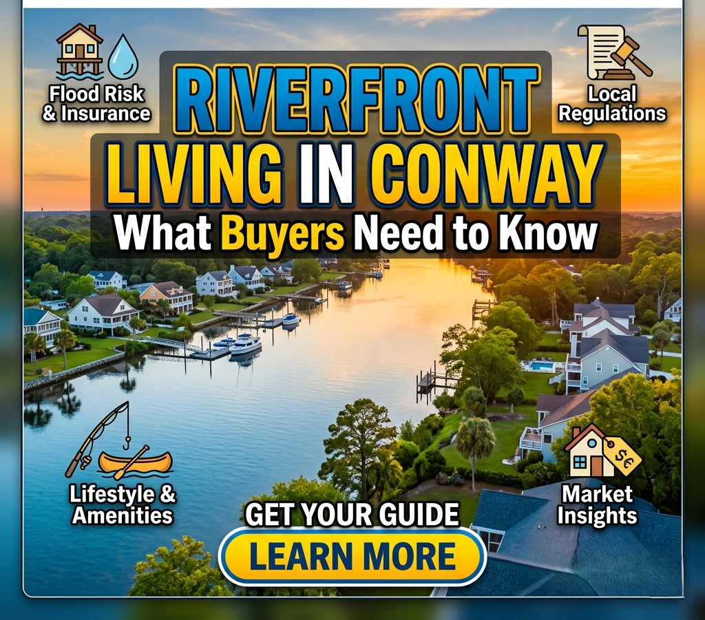Riverfront Living in Conway What Buyers Need to Know