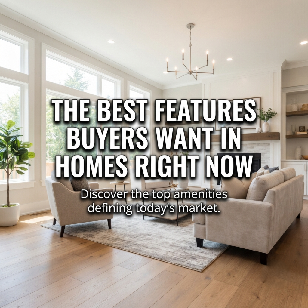 The Best Features Buyers Want in Homes Right Now