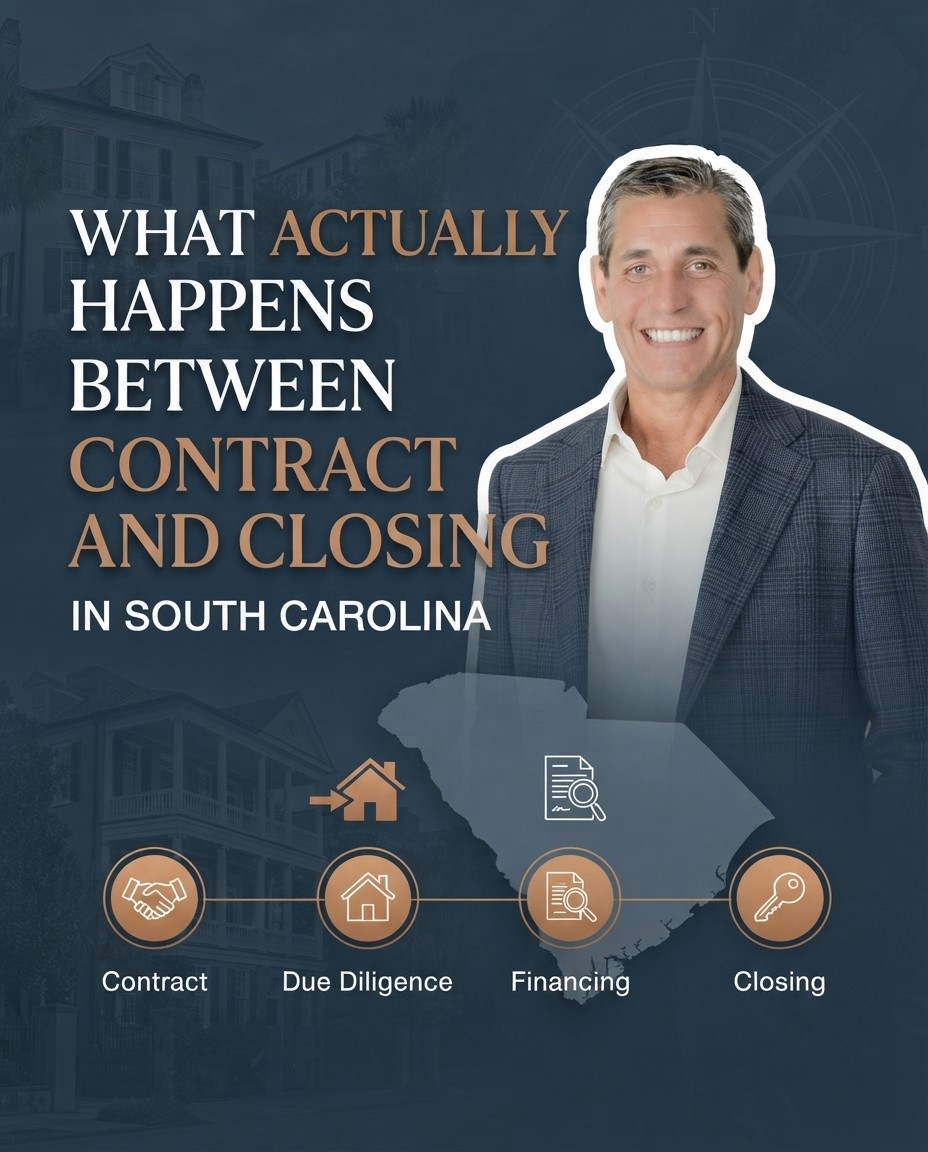 What Actually Happens Between Contract and Closing in South Carolina